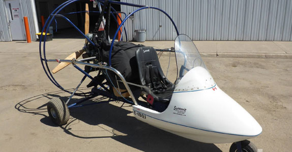 2003 Summit 2 powered parachute aircraft sold by Ritchie Bros. 2003 Summit 2 powered parachute aircraft sold by Ritchie Bros.