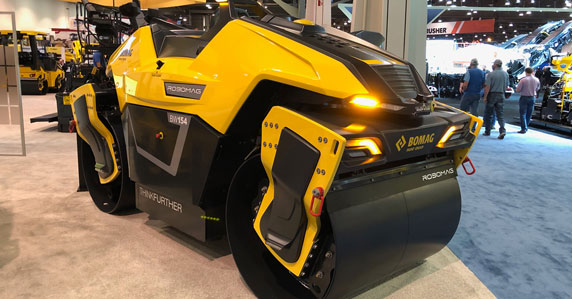 BOMAG autonomous roller BOMAG autonomous roller