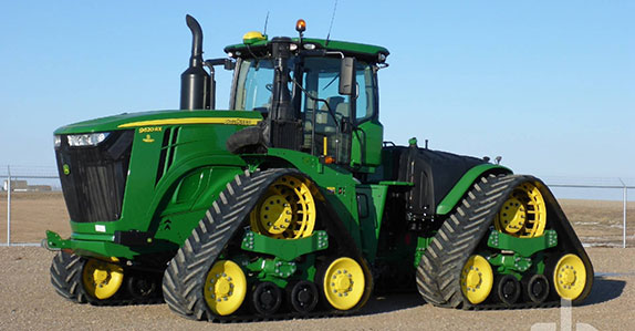 2019 John Deere 9620RX trac tractor 2019 John Deere 9620RX Track Tractor sold at Ritchie Bros.