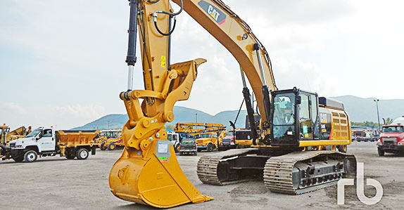 This Caterpillar 349E hydraulic excavator sold for CA$415,000