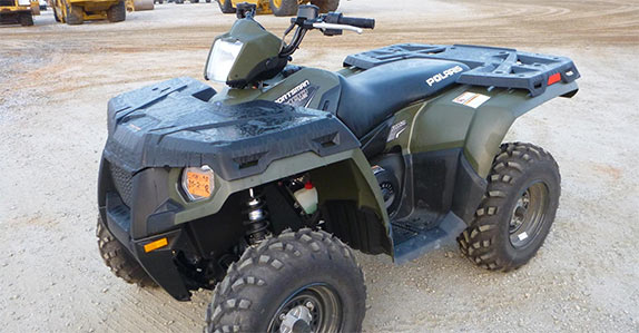 This Polaris Sportsman ATV sold for US$4,000
