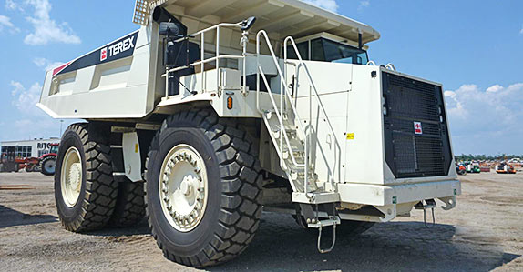This Terex TR100 rock truck sold for US$610,000