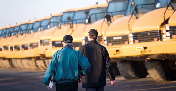 Most people still prefer to bid in person at a live auction, especially on high value equipment