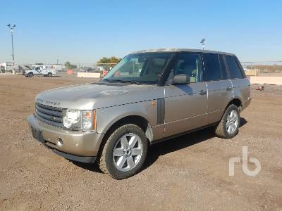 2003 Land Rover Range Rover Hse 4x4 Vehicule Tout Terrain Ritchie Bros Auctioneers