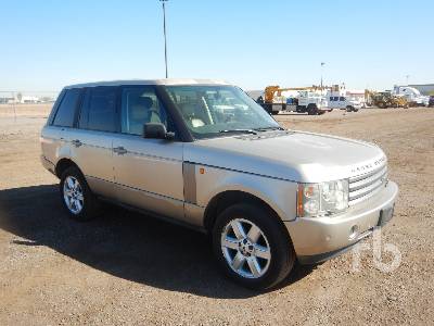 2003 Land Rover Range Rover Hse 4x4 Vehicule Tout Terrain Ritchie Bros Auctioneers